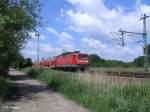 112 110-2 verl�sst Briesen(Mark) mit den RE38011 Eisenh�ttenstadt.02.06.09