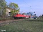 143 254-1 verl�sst Eisenh�ttenstadt als RE 18213 Cottbus 19.04.11  