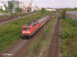 143 281-4 schiebte eine RB eggm�hl durch regensburg.