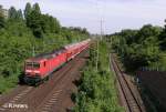 143 641-9 verl�sst Frankfurt/Oder wieder mit RB Cottbus.