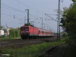 143 846-4 durchf�hrt Obertraubling mit einer RB Regensburg.