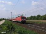 143 820-9 zieht bei Obertraubling eine RB Eggm�hl.
