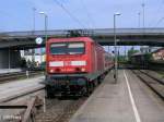 143 962-9 steht mit einer RB Eggm�gl in Regensburg HBF bereit.