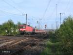 143 846-1 f�hrt mit der RB32170 Straubing - Regensburg an Regensburg Ost vorbei.