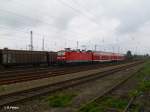 143 947-0 verl�sst Eisenh�ttenstadt mit RB11 Cottbus.