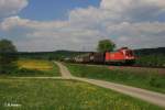 182 017-4 mit gemischten G�terzug bei P�lling. 13.05.11