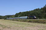 182 599 war am 24. August 2024 bei Ascholtshausen auf dem Weg nach Mnchen.