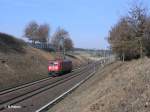 185 346-4 als Lz bei Fahlenbach nach M�nchen.