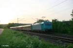 185 618-6 schiebt S3 39376 nach N�rnberg bei P�lling.