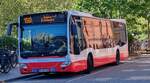 MB Citaro III als Stadtbus der Hamburger Hochbahn wartet an einer Haltestelle