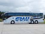 Setra 516 HD von Grau aus Deutschland in Prora.