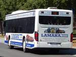 Setra 415 NF der Anklamer Verkehrsgesellschaft mbH in Anklam.