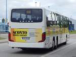 Setra 417 UL von Regionalbus Rostock in Rostock.