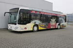 Mercedes-Benz Citaro III (C2)stand am 21.12.2025 in Höhe Rostock Hauptbahnhof/Süd.