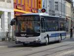 MAN Lion's City LE Ü der Verkehrsgesellschaft Ludwigslust-Parchim mbH in Schwerin.