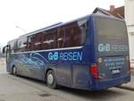 Setra 415 GT-HD von GFB-Reisen aus Deutschland in Neubrandenburg.