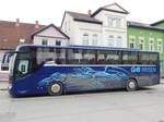 Setra 415 GT-HD von GFB-Reisen aus Deutschland in Neubrandenburg.