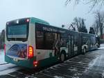 Mercedes Citaro III der Neubrandenburger Verkehrsbetriebe in Neubrandenburg.