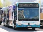 Mercedes Citaro III der Neubrandenburger Verkehrsbetriebe in Neubrandenburg.