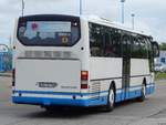 Neoplan Euroliner von Ostseewindreisen aus Deutschland in Rostock.