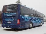 Mercedes Tourismo RH von Becker-Strelitz Reisen aus Deutschland in Neubrandenburg.