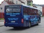 Mercedes Tourismo RH von Becker-Strelitz Reisen aus Deutschland in Neubrandenburg.