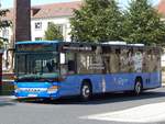 Setra 415 NF von Becker-Strelitz Reisen aus Deutschland in Neustrelitz.