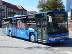 Setra 415 NF von Becker-Strelitz Reisen aus Deutschland in Neustrelitz.