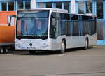 Mercedes Benz Citaro Wagen 530 - Baujahr 2020 stand am 04.10.2024 auf dem Gelnde der Rostocker Straenbahn AG