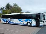 Mercedes Tourismo von Aldag Reisen aus Deutschland im Stadthafen Sassnitz.