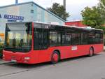 MAN Lion's City von Miabus aus Deutschland (ex Peter's Reisedienst KS-PR 223) im Gewerbegebiet Sassnitz.