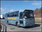 Mercedes O 303 von Mecki-Reisen aus Deutschland im Stadthafen Sassnitz.