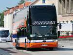 Van Hool TX27 Janssen Reisen aus Deutschland in Sassnitz.