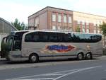 Mercedes Travego von Möbius Reisen aus Deutschland in Neubrandenburg.