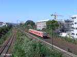 610 001-0 verl�sst Regensburg mit ein RE N�rnberg �ber Schwandorf.
