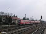 612 079-4 erreicht Buchloe mit ein RE N�rnberg.