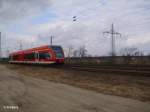 946 009 verl�sst Saarmund als RB28812 nach Berlin Sch�nefeld.