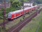 Ein RE1 Durchf�hrt Ziltendorf in Richtung Frankfurt/Oder.15.06.06