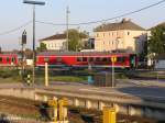 Ein Speisewagen der DB Regio in M�hldorf.