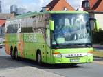 Setra 416 GT-HD von Flixbus/Wricke Touristik aus Deutschland in Neubrandenburg.