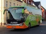 Setra 516 HD von Flixbus/Wricke Touristik aus Deutschland in Neubrandenburg.