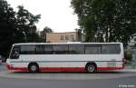 Neoplan Transliner in Naumburg / Saale, fotografiert am 04.08.2012 am Hauptbahnhof