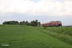 Nachschuss vom RE5261 N�rnberg - Cheb bei Waldershof.