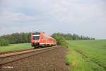 612 616 als RE3780/3448 nach N�rnberg bei Oberth�lau.