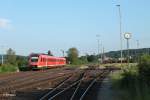 612 598 als RE 3570 Regensburg - Schnadorf - M�nchen bei Luipoldh�he.