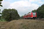 612 981 mit Franken-Sachsen-Express bei Sch�nfeld.