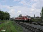 610 020 verl�sst Marktredwitz als RE 3462 nach N�rnberg.