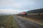 642 617 auf Leerfahrt bei Oberdachstetten in Richtung Ansbach. 08.12.24