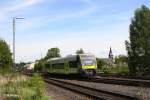 VT650.721 verl�sst Marktredwitz mit der ag84540 nach Kirchenlaibach.