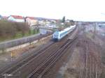 223 063 verl�sst Wiesau mit ALX84109 nach M�nchen.